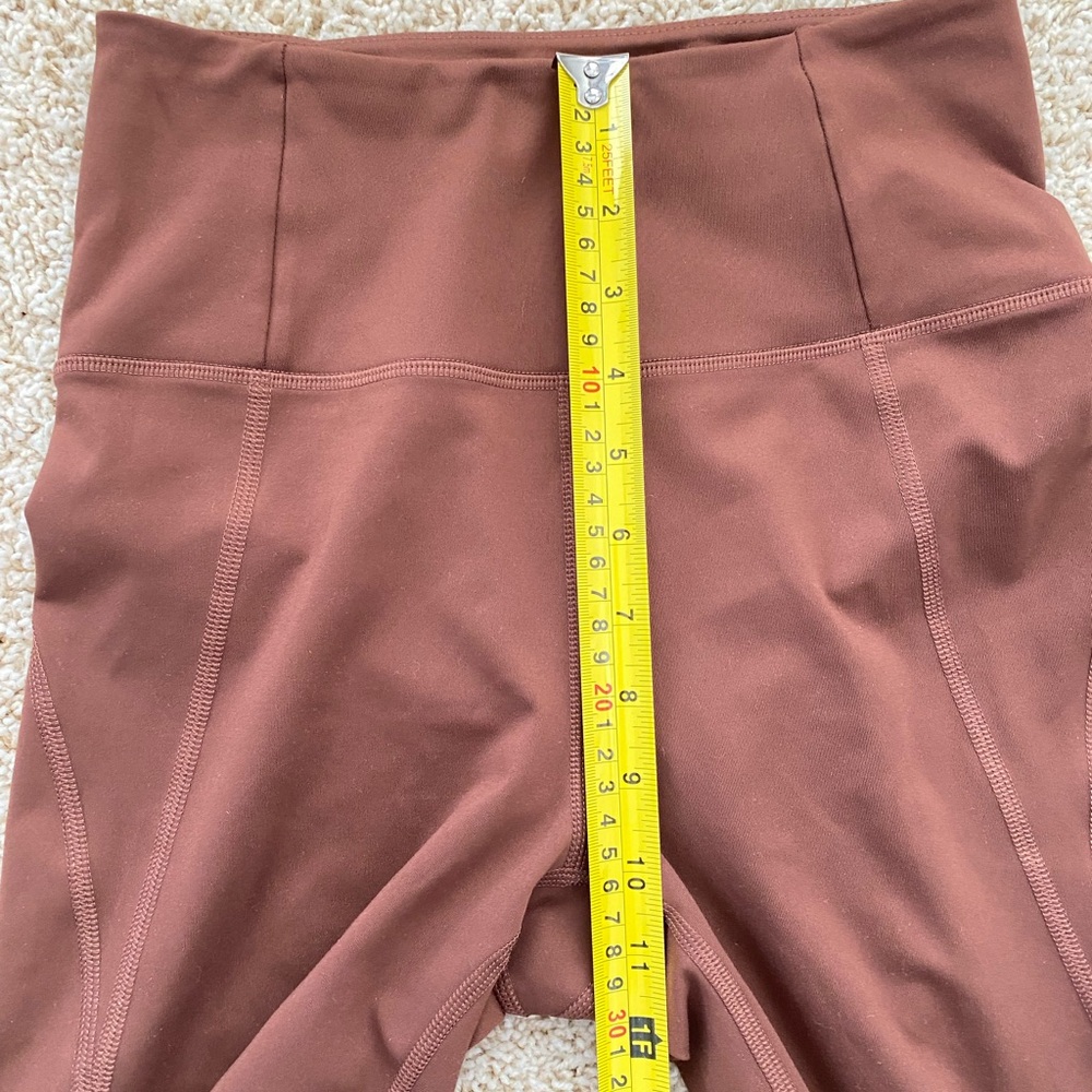 Girlfriend Collective Brown Set Leggings Bra Tank Top Small - Picture 7 of 14